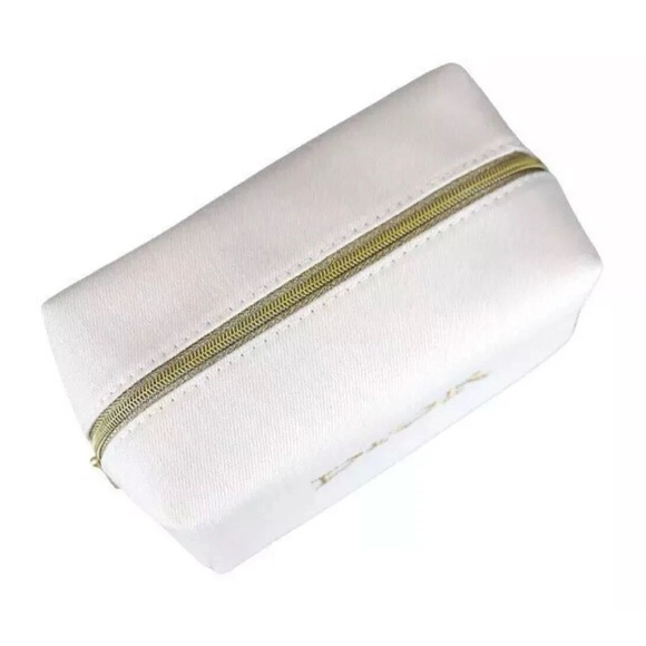 Dior canvas pouch with Gold Accents - Picture 2 of 5